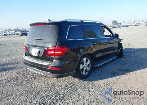 2017 Mercedes-Benz Gls 450 4Matic из США, поврежденный, VIN 4JGDF6EE7HA939557